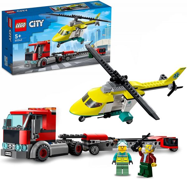 LEGO City Hubschrauber Transporter 60343