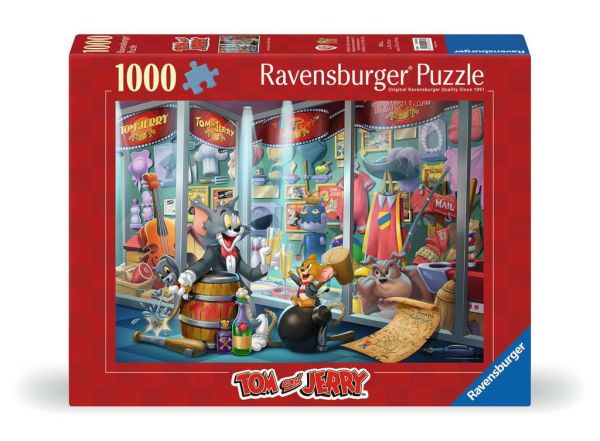 Ravensburger Puzzle 1000 Teile Tom & Jerry Hall of Fame 00.408