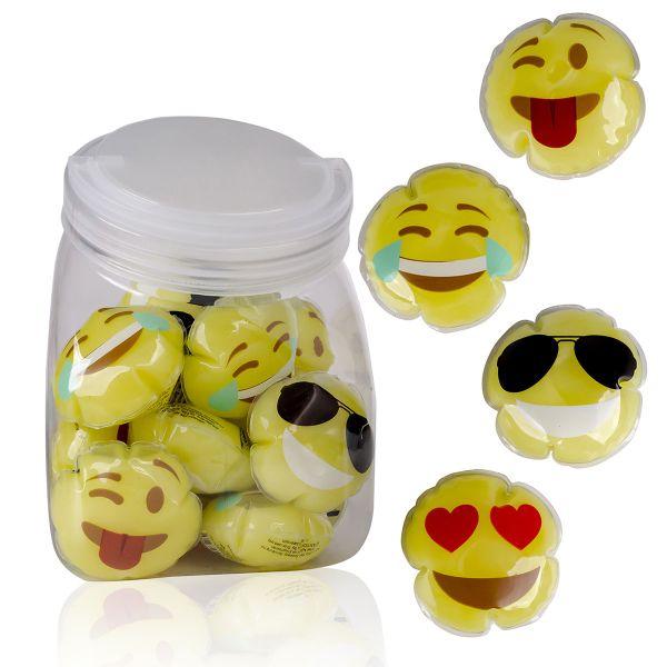 Mini-Duschgel Emoji rund 50ml