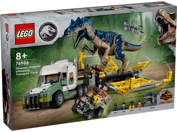 LEGO Jurassic WorldDinosaurier-Missionen: Allosaurus-Transporter 76966