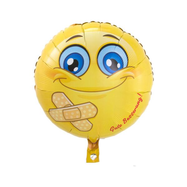 Folienballon Gute Besserung! gelb