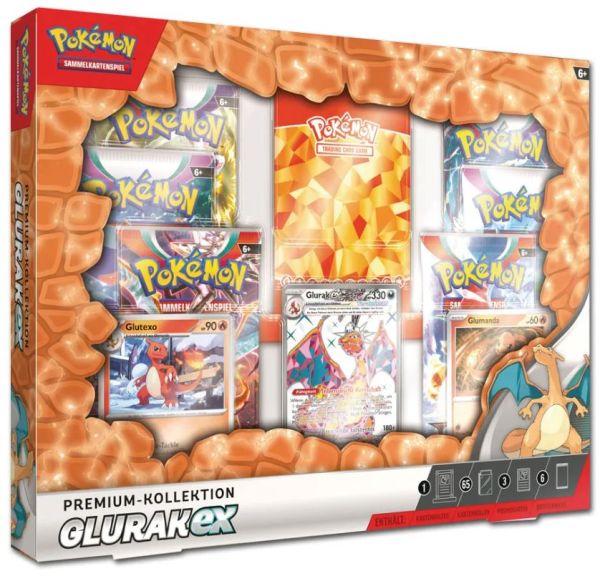 Pokémon Glurak EX Premium Kollektion -DE