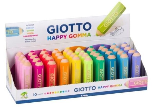 Giotto Happy Gomma Radierer in Stiftform