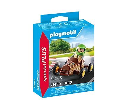 Playmobil Kind mit Kart 71480