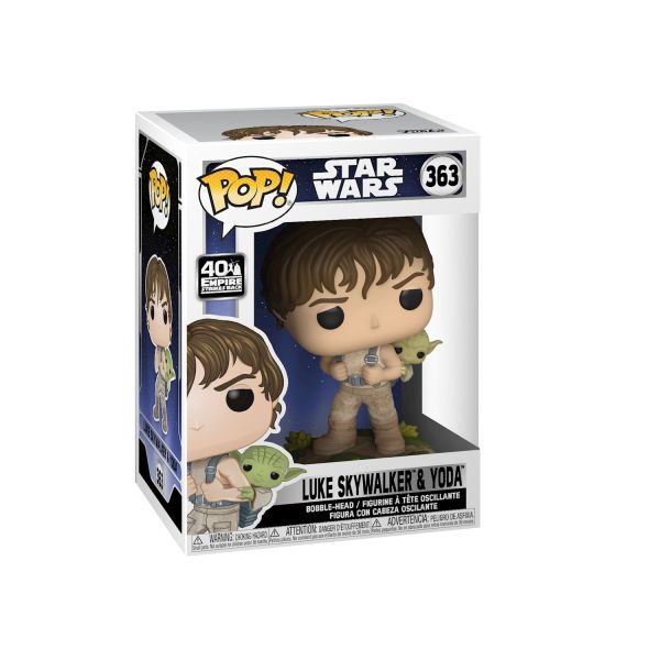 POP Luke Skywalker with Yoda
