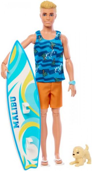 Barbie Ken Surf Doll + Accy