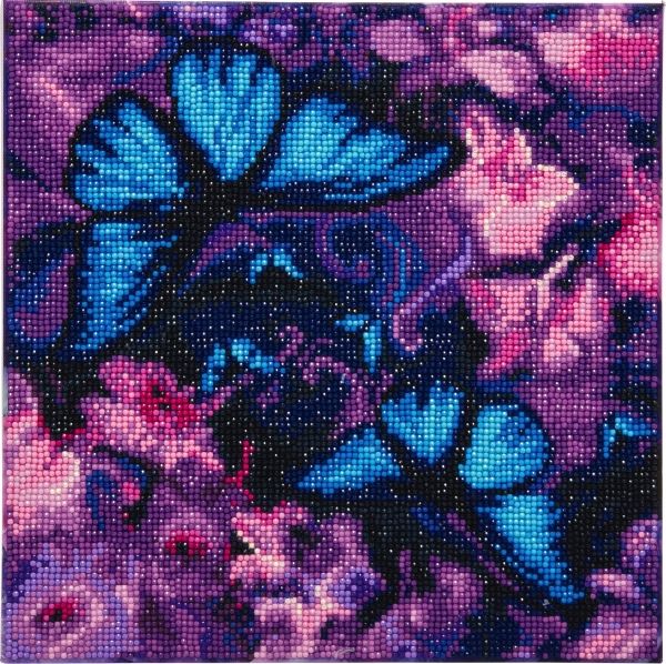 Crystal Art Schmetterling 30 x 30cm