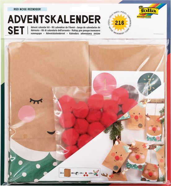 Adventskalender Bastelset Red Nose