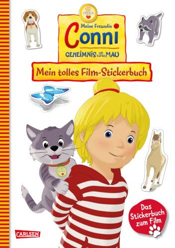 Meine Freundin Conni - Geheimnis um Kater Mau: Mein tolles Film-Stickerbuch