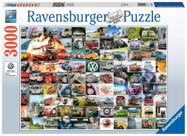 Puzzle 3000 Teile VW Bulli Moments 16.018