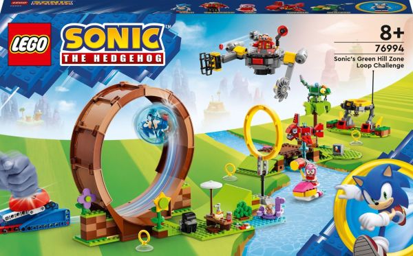 LEGO Sonic the Hedgehog™ Sonics Looping-Challenge in der Green Hill Zone 76994