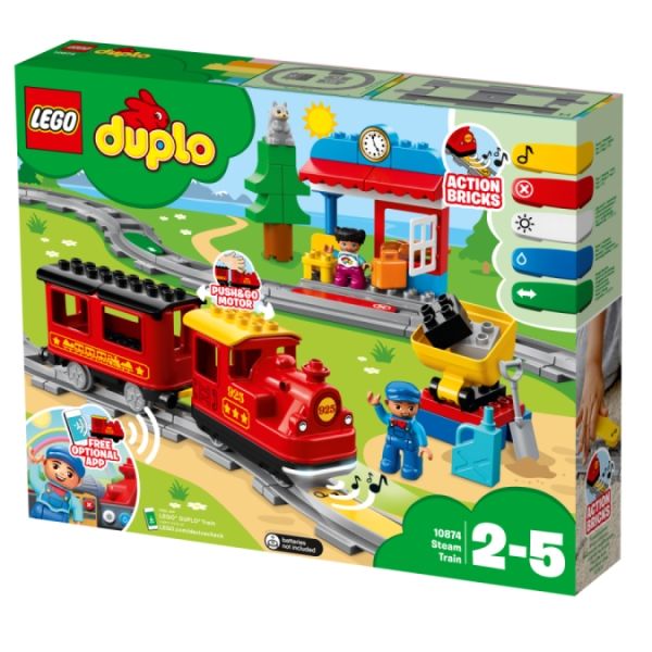 LEGO DUPLO Dampfeisenbahn 10874