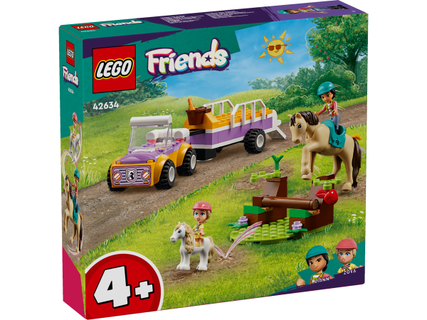 LEGO Friends Pferde- und Ponyanhänger 42634