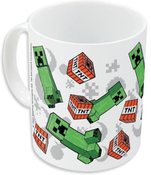 Tasse Minecraft Creeper + TNT