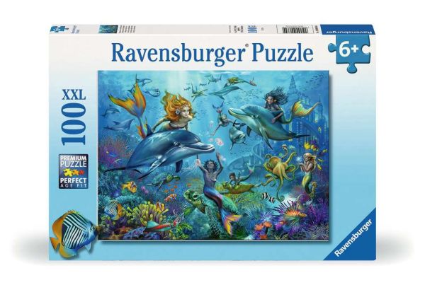 Ravensburger Puzzle 100 Teile Abenteuer unter Wasser 00.864