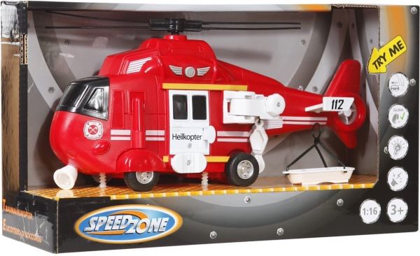 SpeedZone Einsatz Hubschrauber