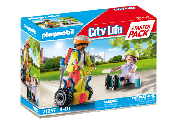 PLAYMOBIL City Life Starter Pack Rettung mit Balance-Racer 71257