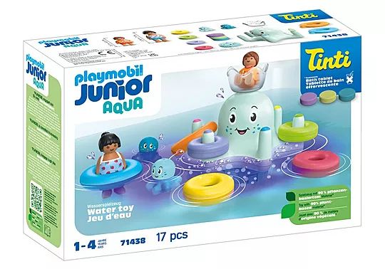 PLAYMOBIL JUNIOR & TINTI: Bunter Tintenfisch 71438