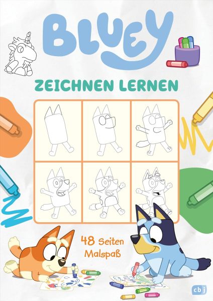 BLUEY Zeichnen lernen