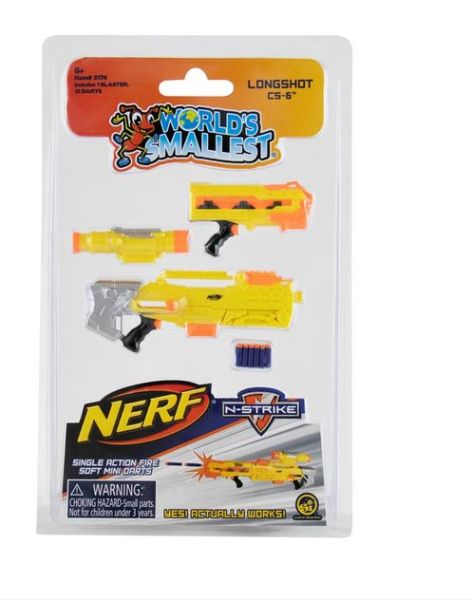 Worlds Smallest Nerf Blaster