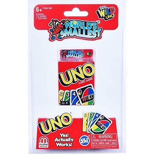 The Worlds Smallest Uno Card Game