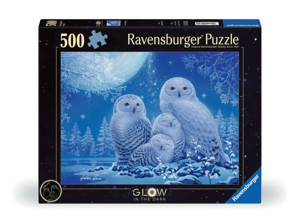 Puzzle 500 Teile - Eulen im Mondschein 00.479