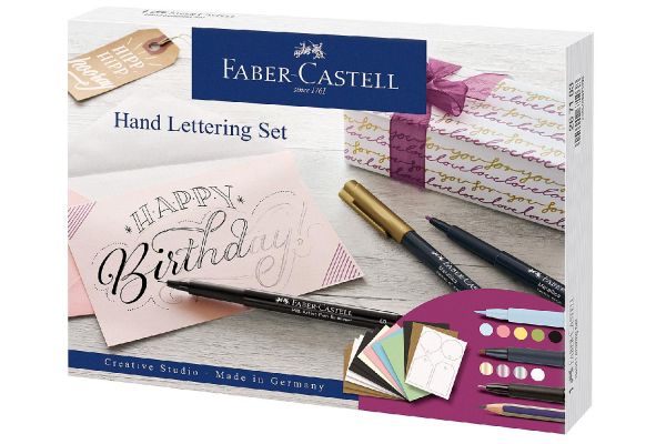 FABER CASTELL Hand Lettering Set 12-teilig