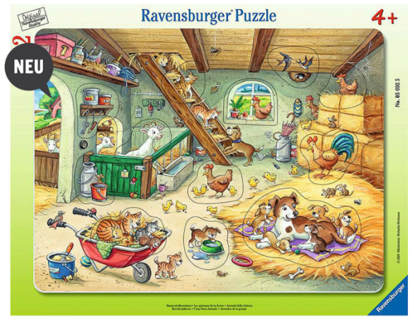 Ravensburger Puzzle 12 Teile - Bauernhofbewohner