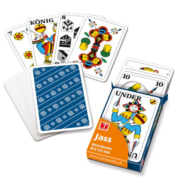 Jasskarten Maxi Karten