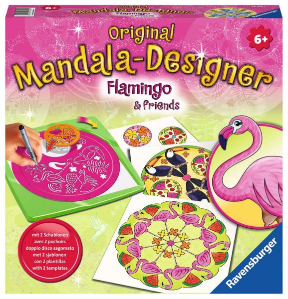 Mandala-Designer Midi Flamingo 28.518