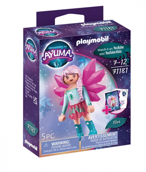 PLAYMOBIL Ayuma Crystal Fairy Elvi 71181