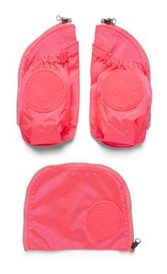 Ergobag Fluo Zip Set mit Seitentaschen pink