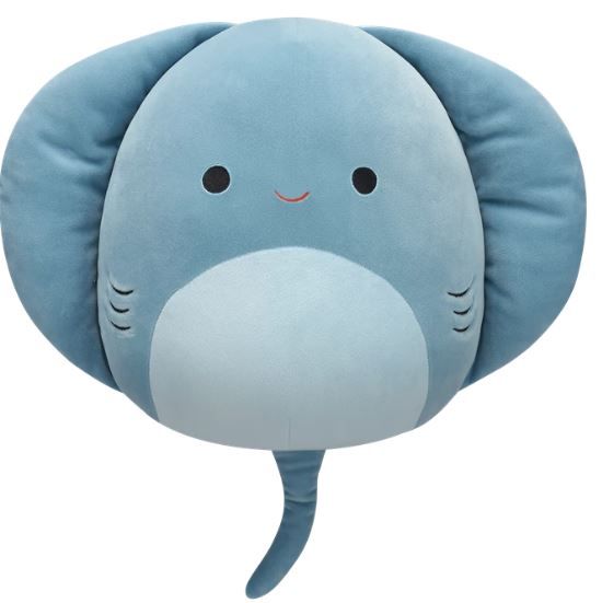 Squishmallow Stachelrochen 30cm blau-gepunktet / Akilah