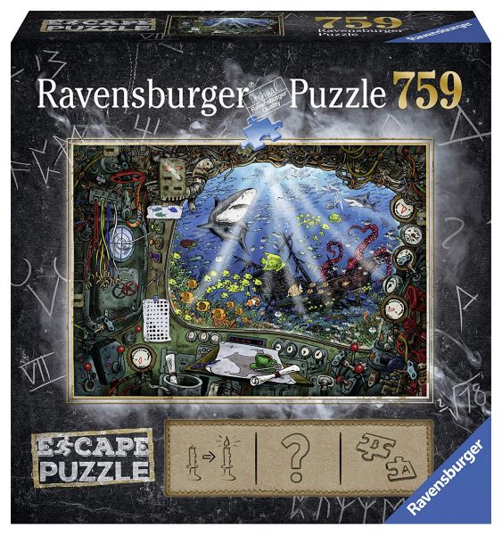 Escape Puzzle 759 Teile Submarine 19.959