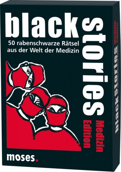 Moses Black Stories - 50 rabenschwarze Rätsel : Medizin