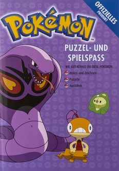 Pokémon Heft: Wie gut kennst Du Pokémon 4 - Puzzel- und Spielspass