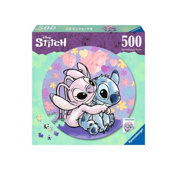 Ravensburger Rundpuzzle 500 Teile Stitch 17.581