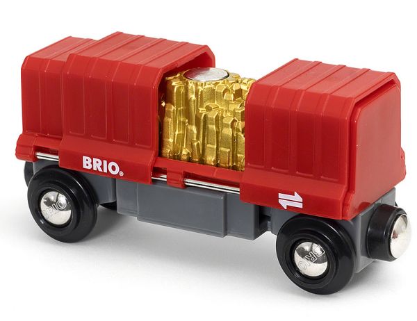Brio Frachtwaggon mit Goldladung 33.938