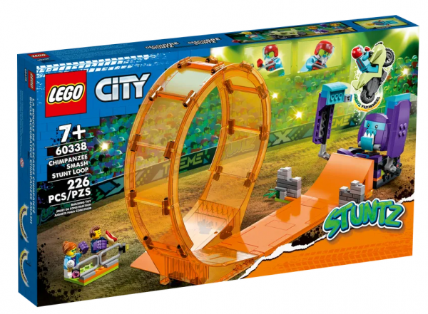 LEGO City Stuntz Schimpansen-Stuntlooping 60338