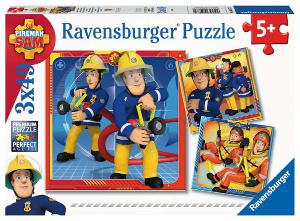 Ravensburger Puzzle FS: Unser Held Sam 3x49 Teile 05.077