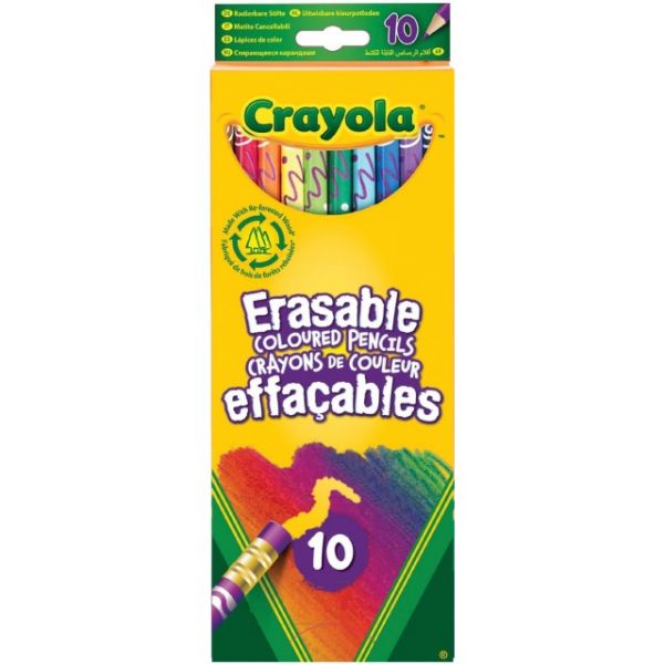 Crayola 10 radierbare Farbstifte