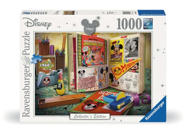 Ravensburger Puzzle 1000 Teile Disney 1960 Mickey Anniversary 17.585