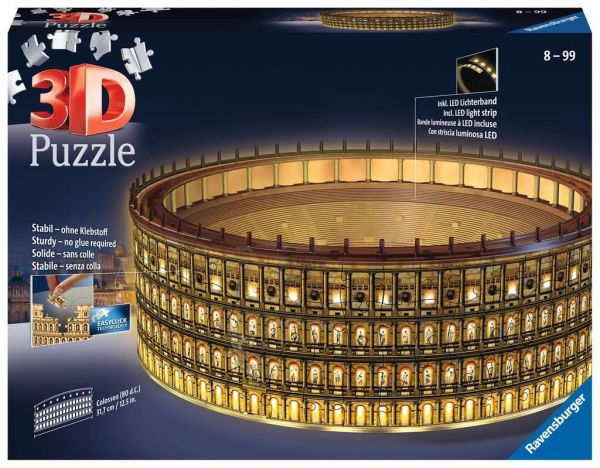 Ravensburger 3D Puzzle Kolosseum bei Nacht 11.148