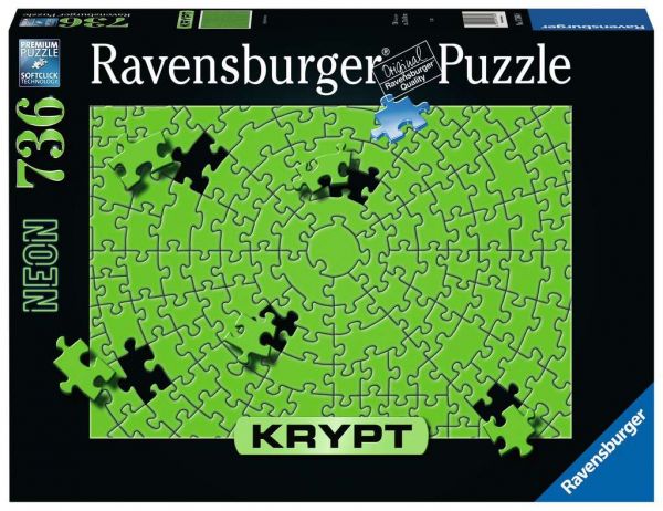 Ravensburger Puzzle - Krypt grün- 736 Teile
