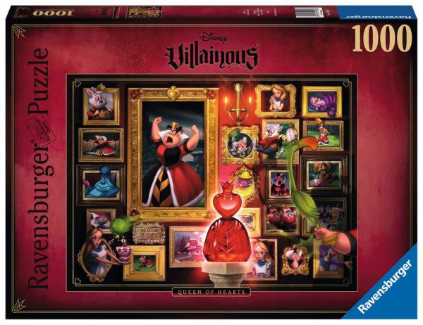 Puzzle 1000 Teile Villainous: Queen of Hear 15.026