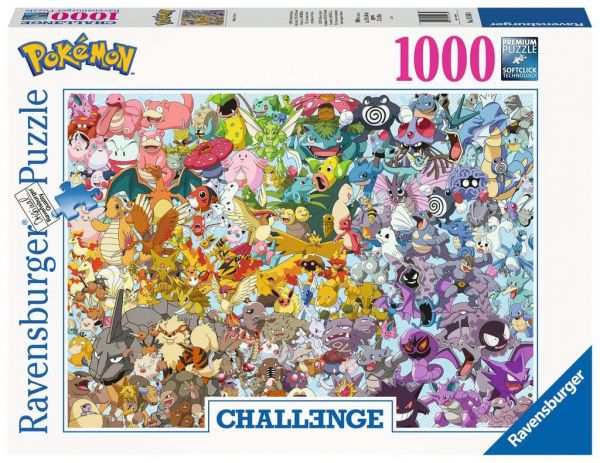 Puzzle 1000 Teile Challenge Pokémon 00.015.166