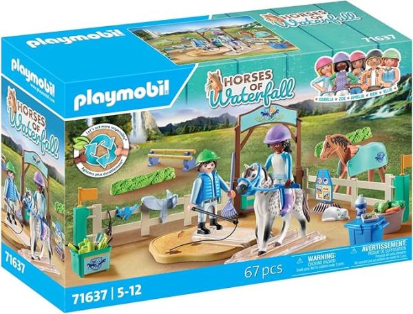 PLAYMOBIL Horses of Waterfall Moderner Reitplatz 71637