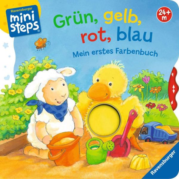 Mini Steps grün, gelb, rot, blau Mein erstes Farbenbuch 31.791
