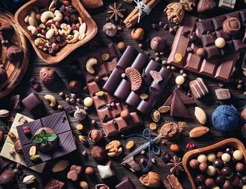 Puzzle 2000 Teile Schokoladenparadies 16.715