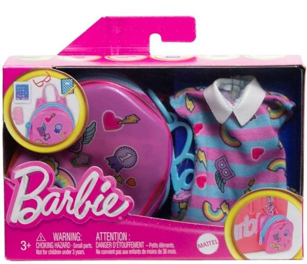 Barbie Fashion Kleidung und Deluxe-Tasche mit Zubehör